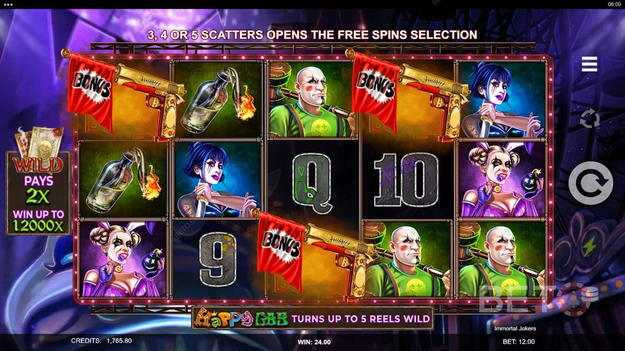 Immortal Jokers Revue par BETO Slots