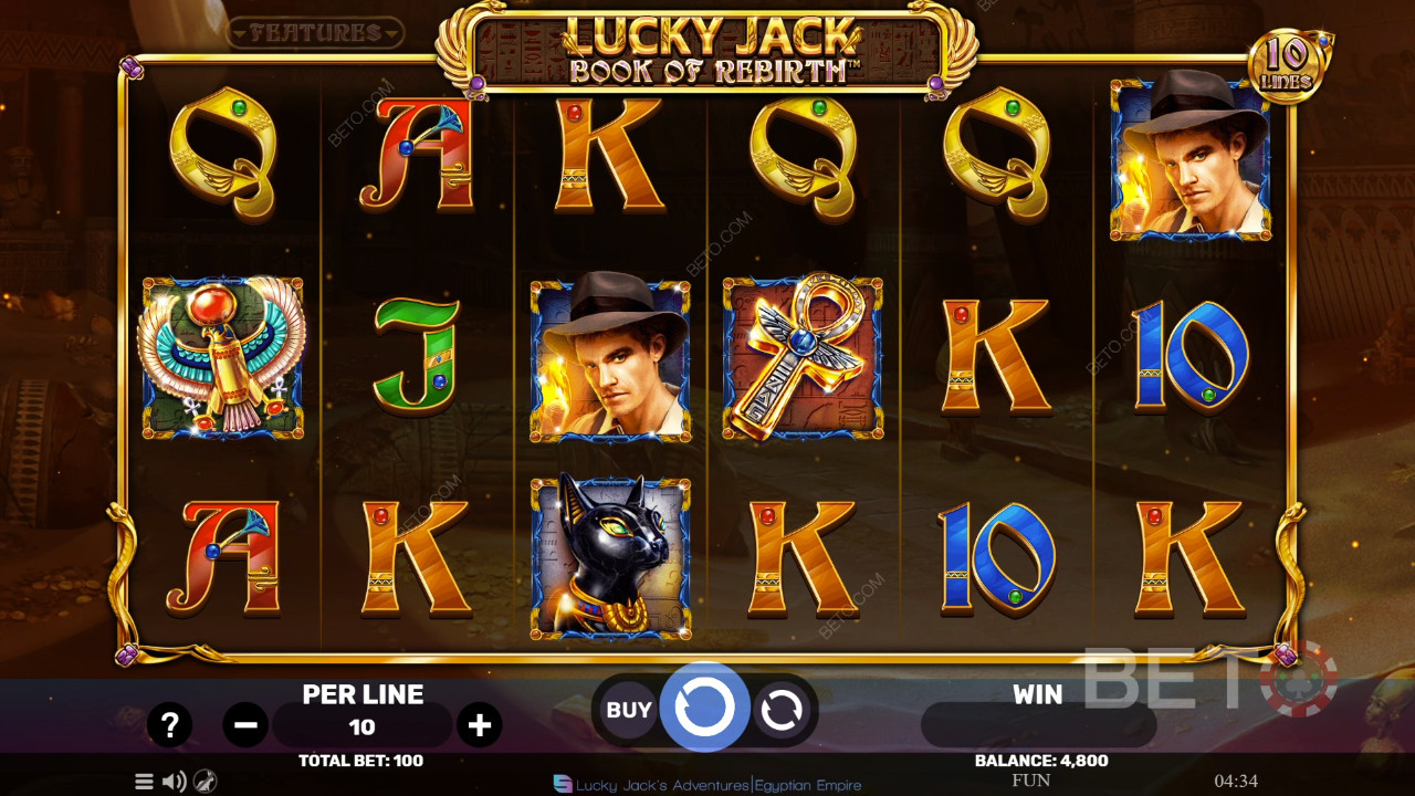 Lucky Jack - Book Of Rebirth Revue par BETO Slots