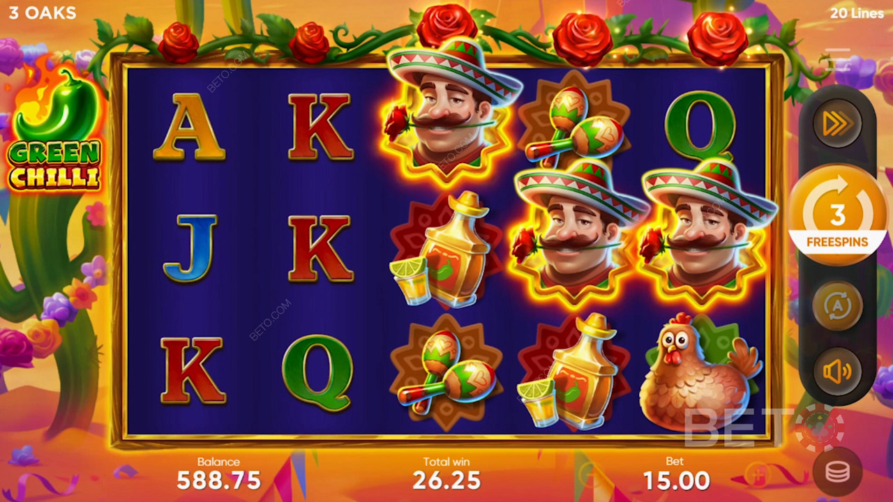 Green Chilli Jeu Gratuit
