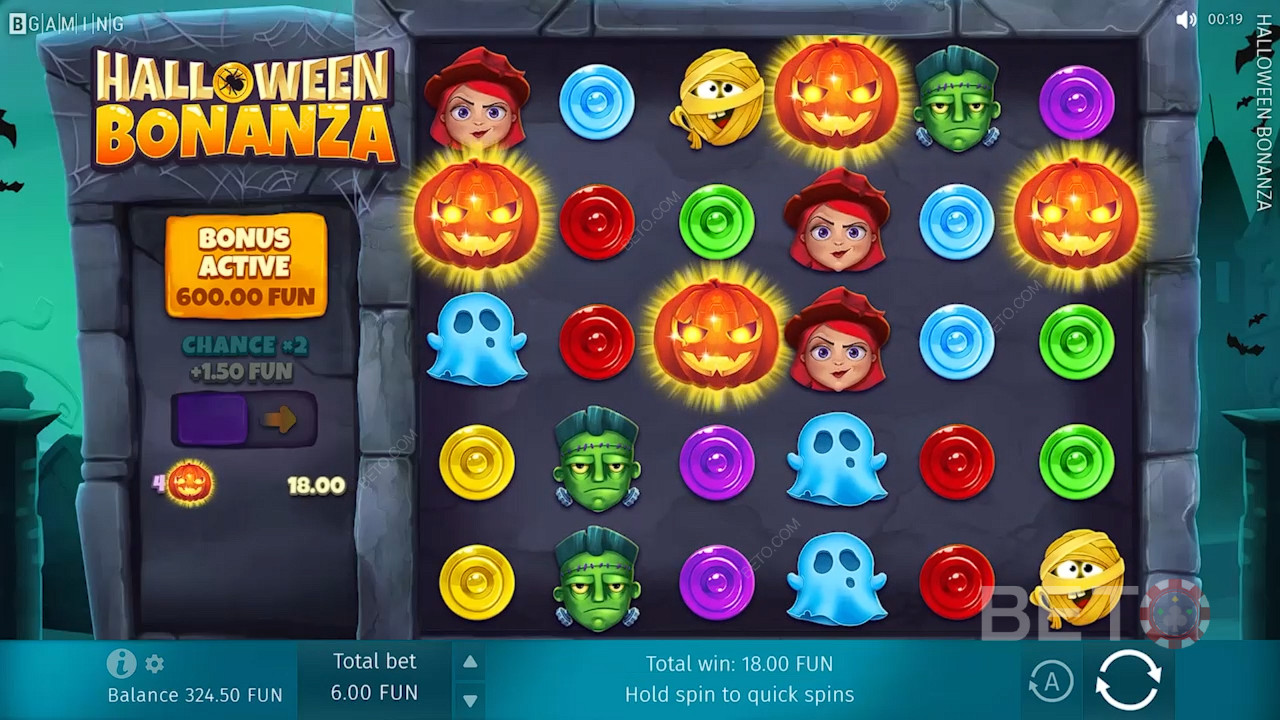Halloween Bonanza Revue par BETO Slots