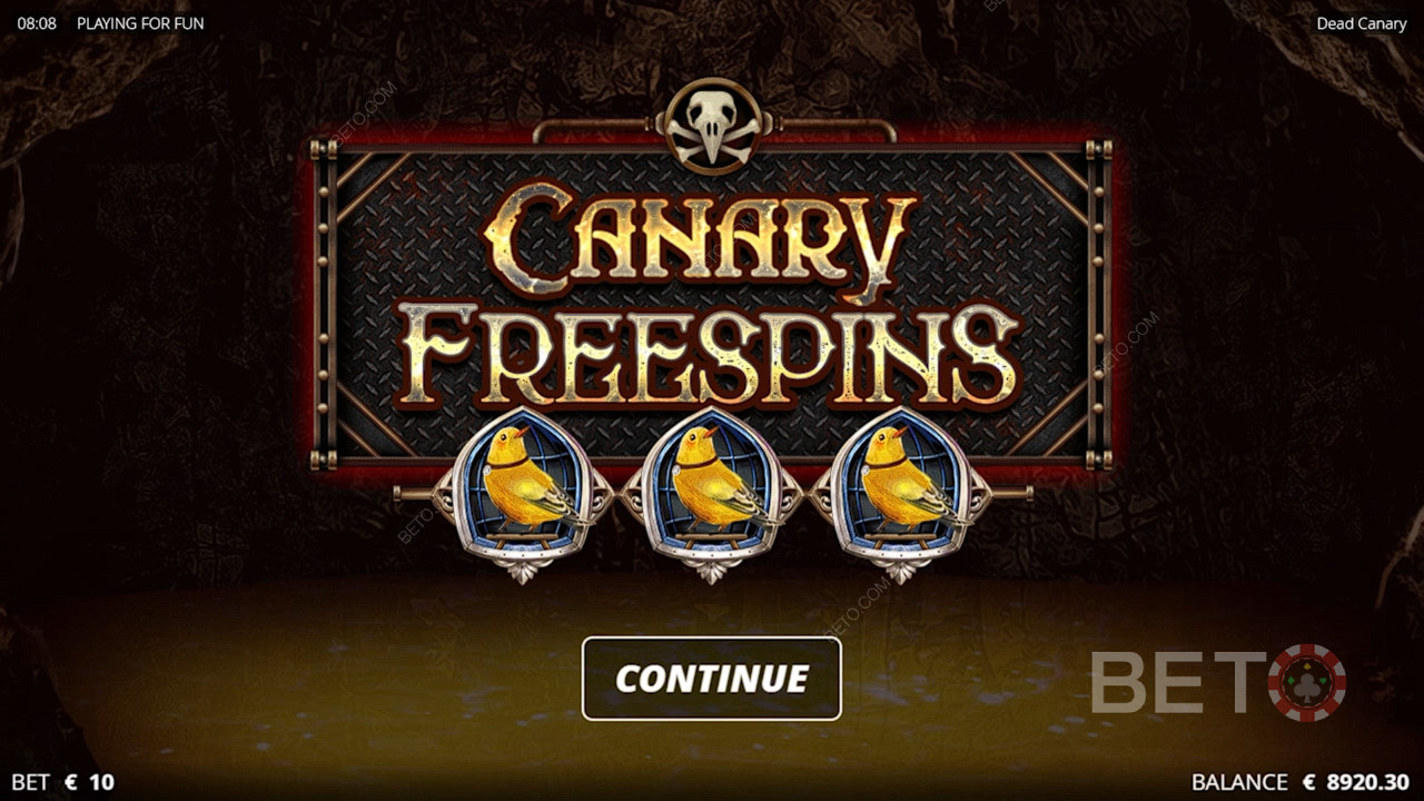 Les tours gratuits du Canari sont sans aucun doute la fonction la plus puissante de ce jeu de casino