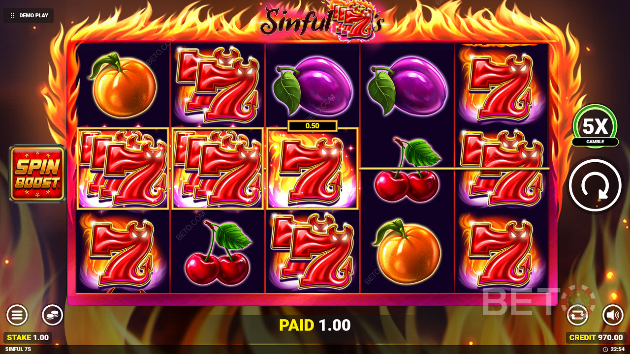 Sinful 7s Jeu Gratuit