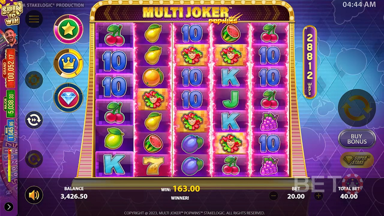 Multi Joker Popwins Jeu Gratuit