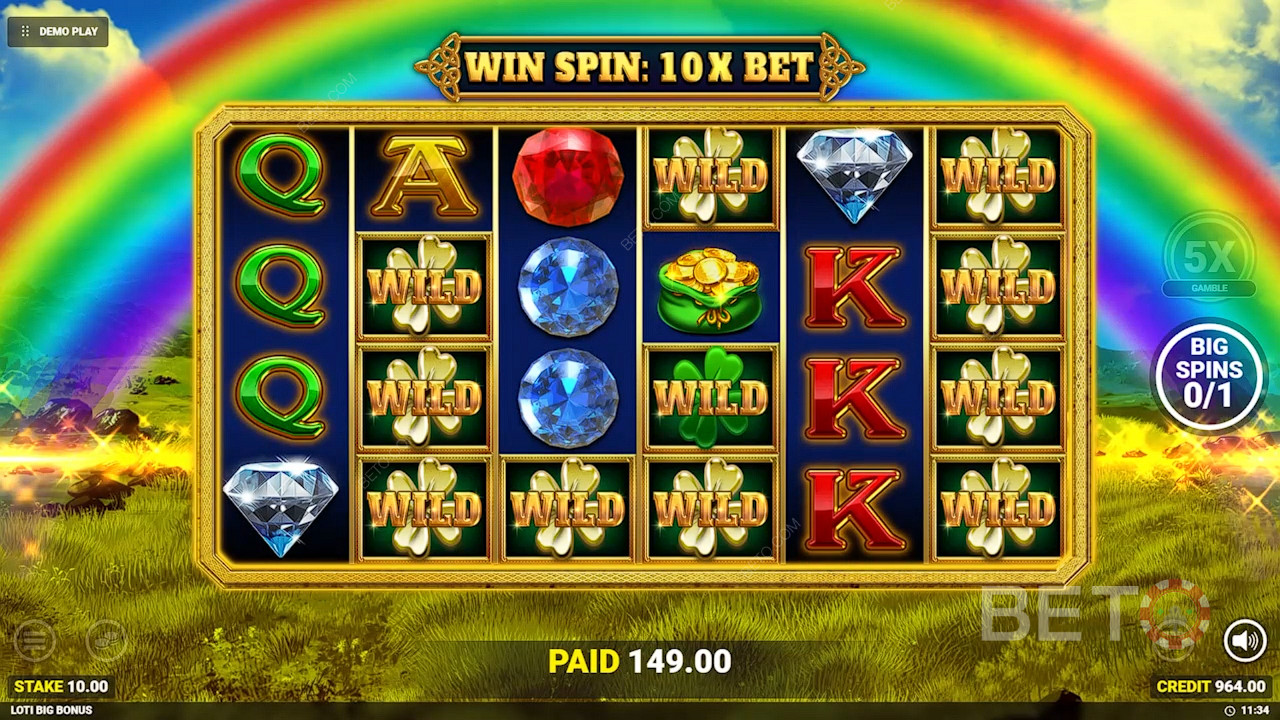 Luck O' The Irish Big Bonus Jeu Gratuit
