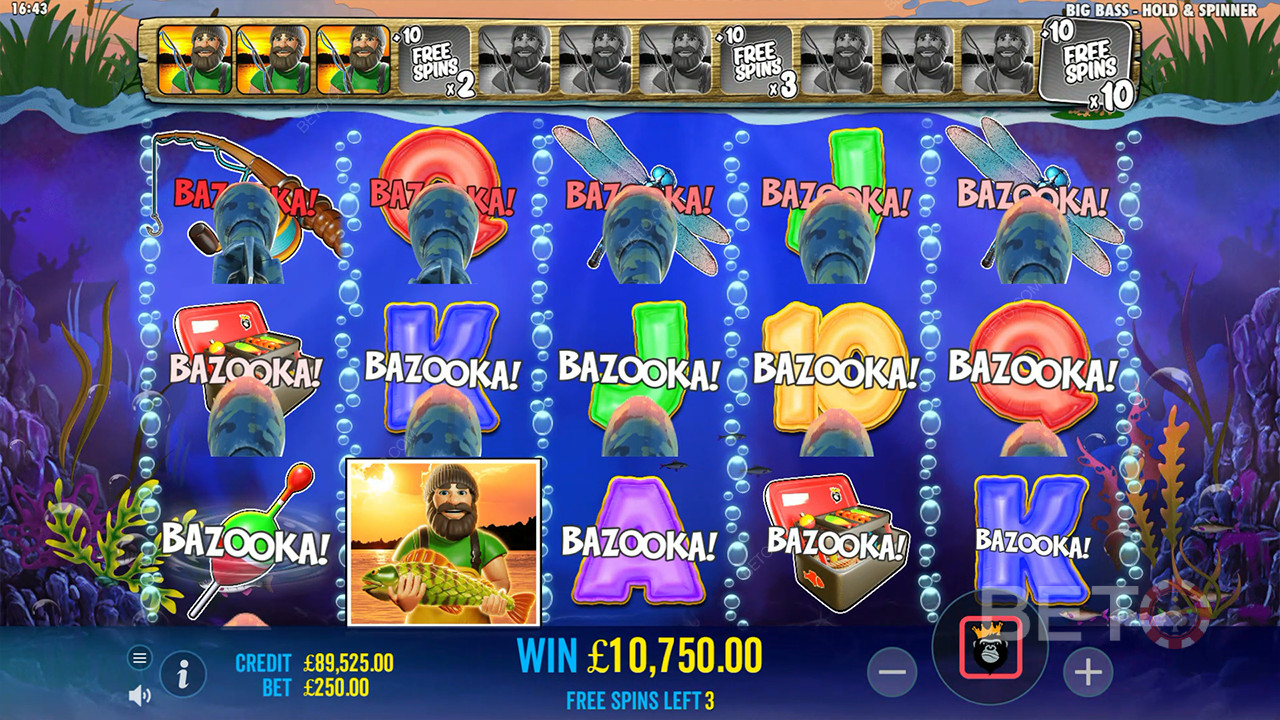 Big Bass Bonanza Machine à sous Hold and Spinner - Notre verdict