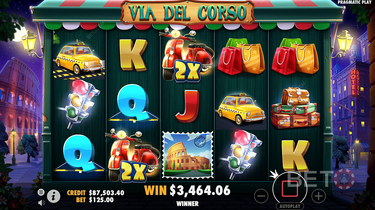 Via Del Corso Review by BETO Slots