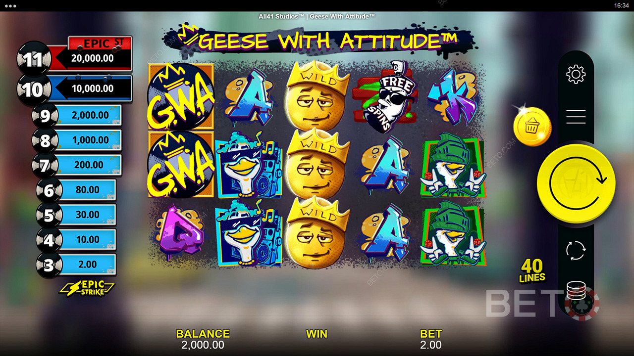 Geese With Attitude Jeu Gratuit