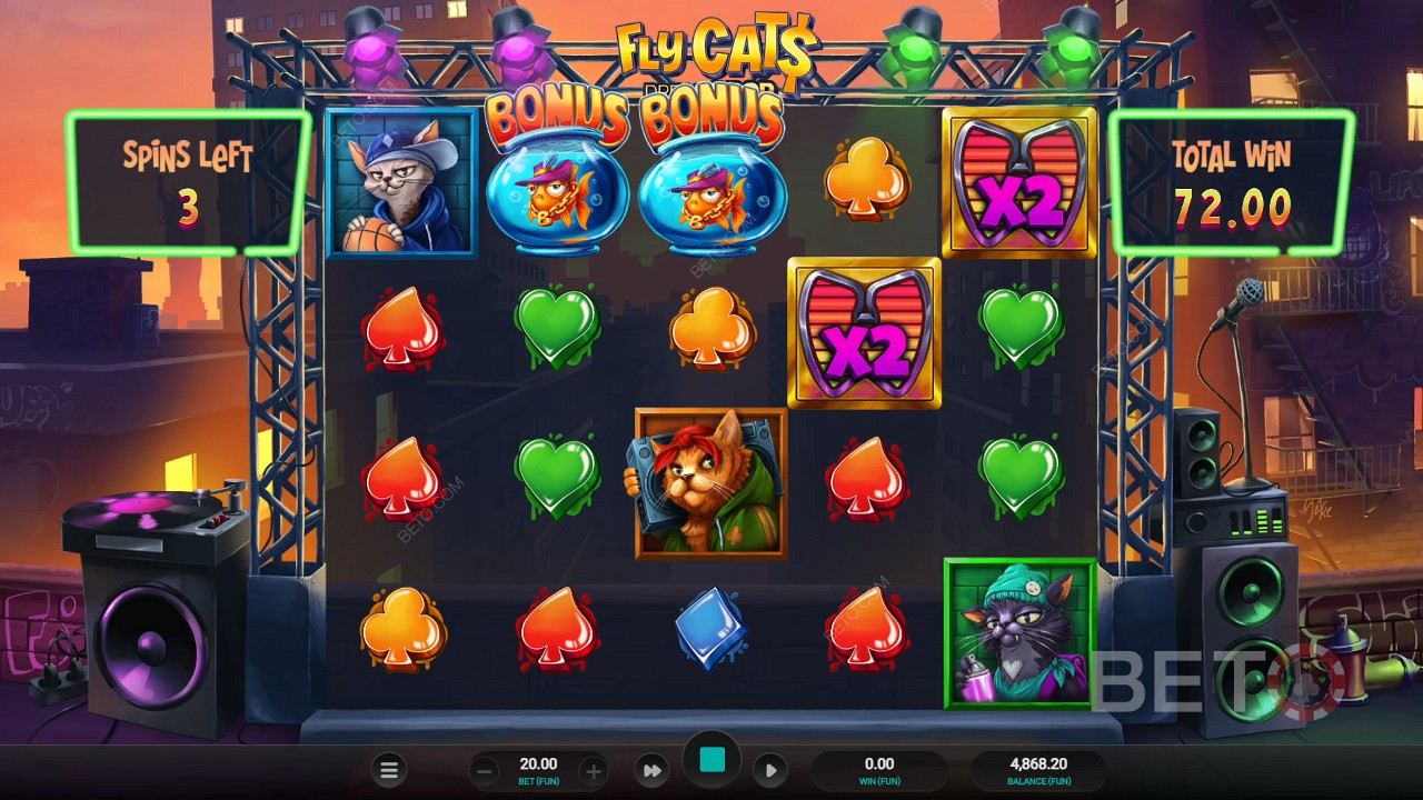 Fly Cats Dream Drop Jeu Gratuit