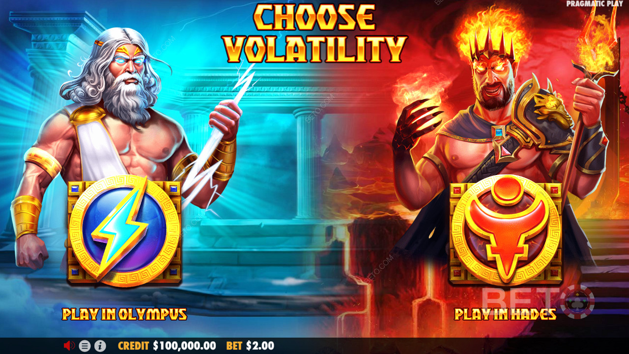 Zeus vs Hades - Gods of War Critique de BETO Slots