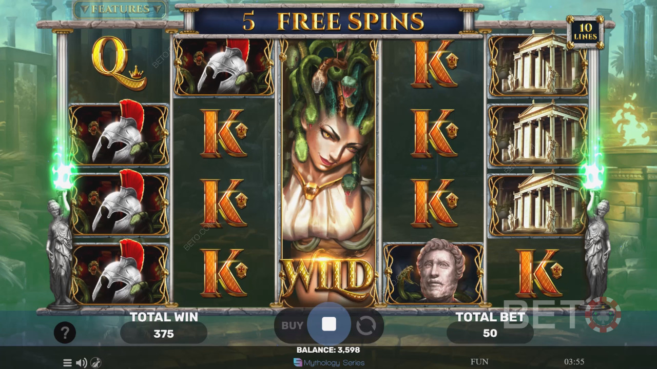 Story of Medusa II Revue par BETO Slots