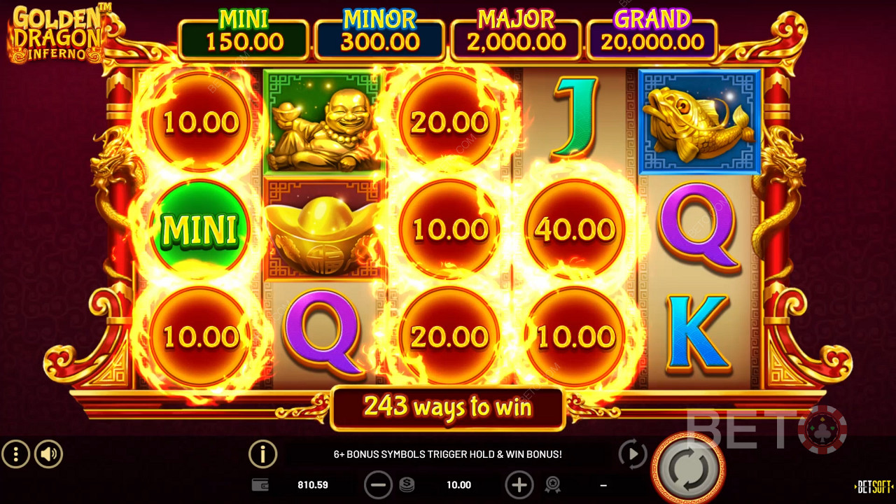 Golden Dragon Inferno Jeu Gratuit