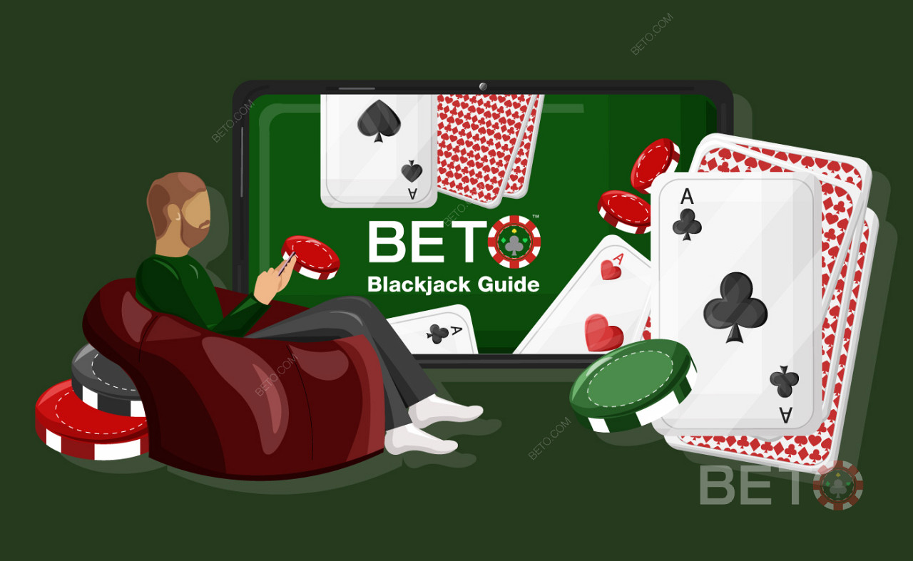 Du jeu à un seul jeu de cartes au jeu de casino et aux mises secondaires du blackjack.  Apprenez-en plus sur le 21.