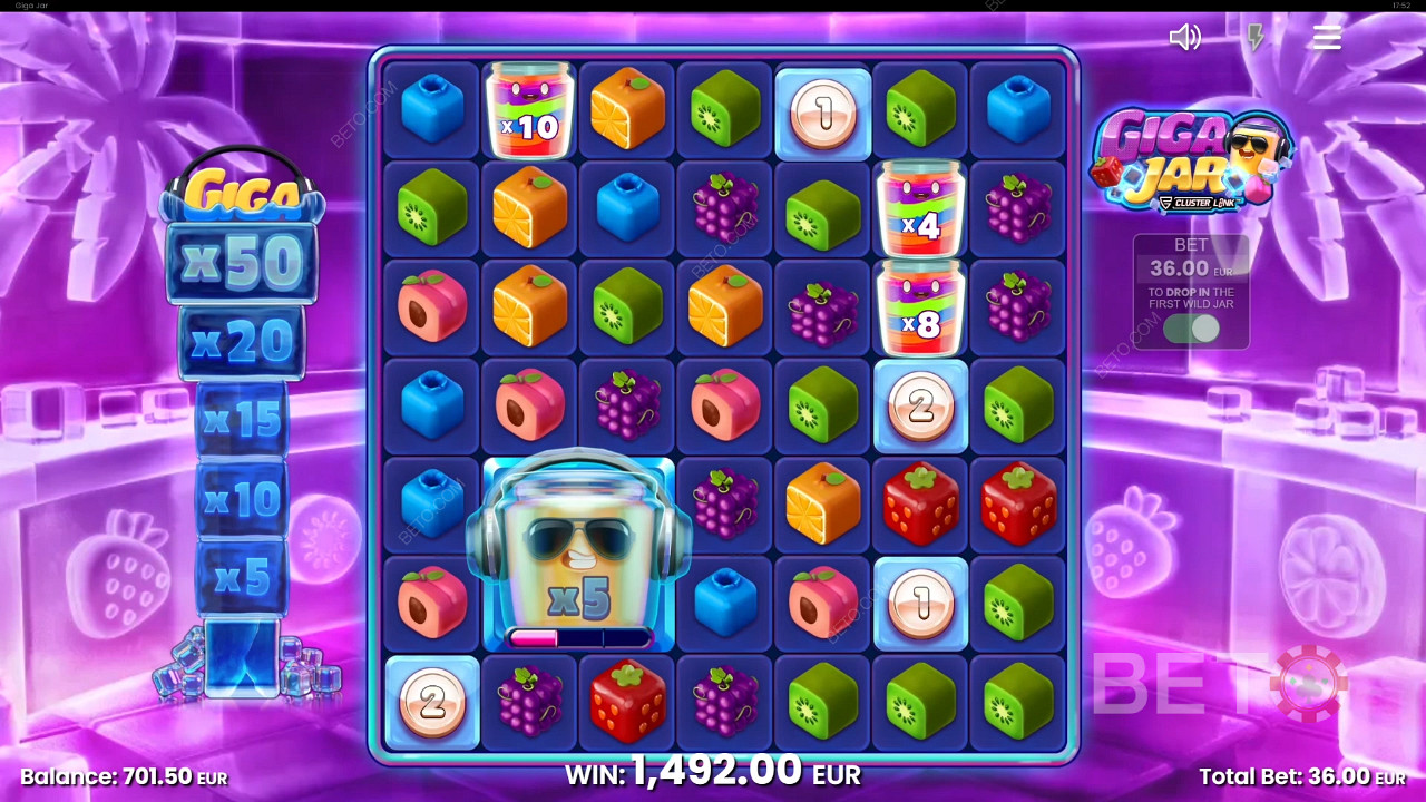 Giga Jar Cluster Link Jeu Gratuit