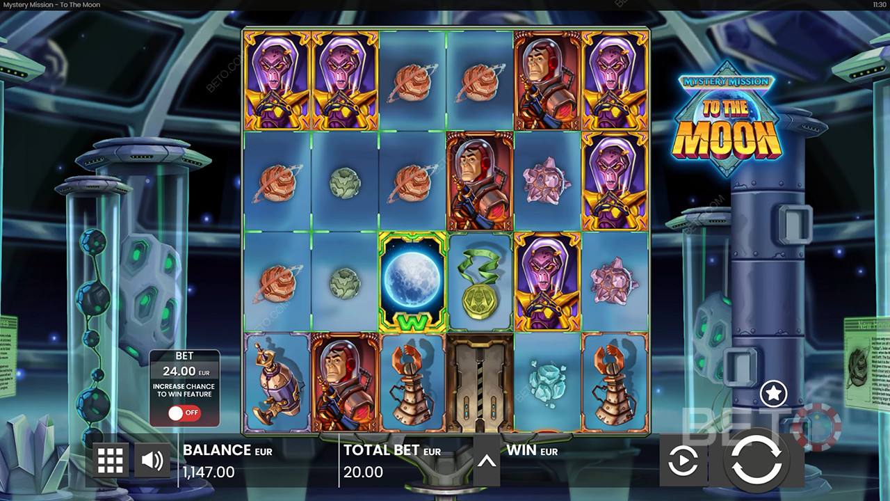 Mystery Mission to the Moon Critique de BETO Slots