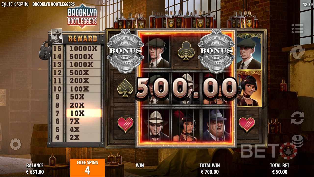 Brooklyn Bootleggers  Jeu Gratuit