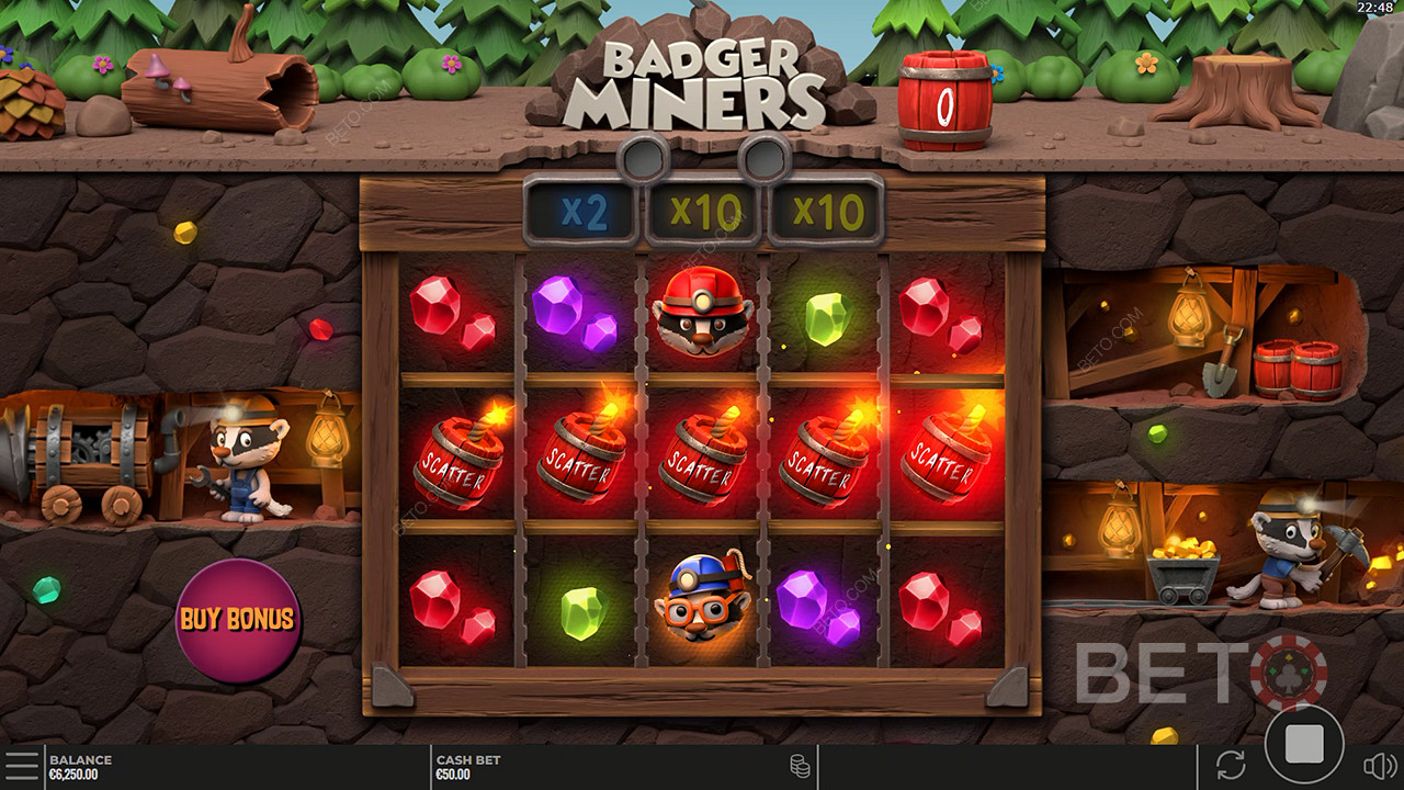 Badger Miners  Jeu Gratuit