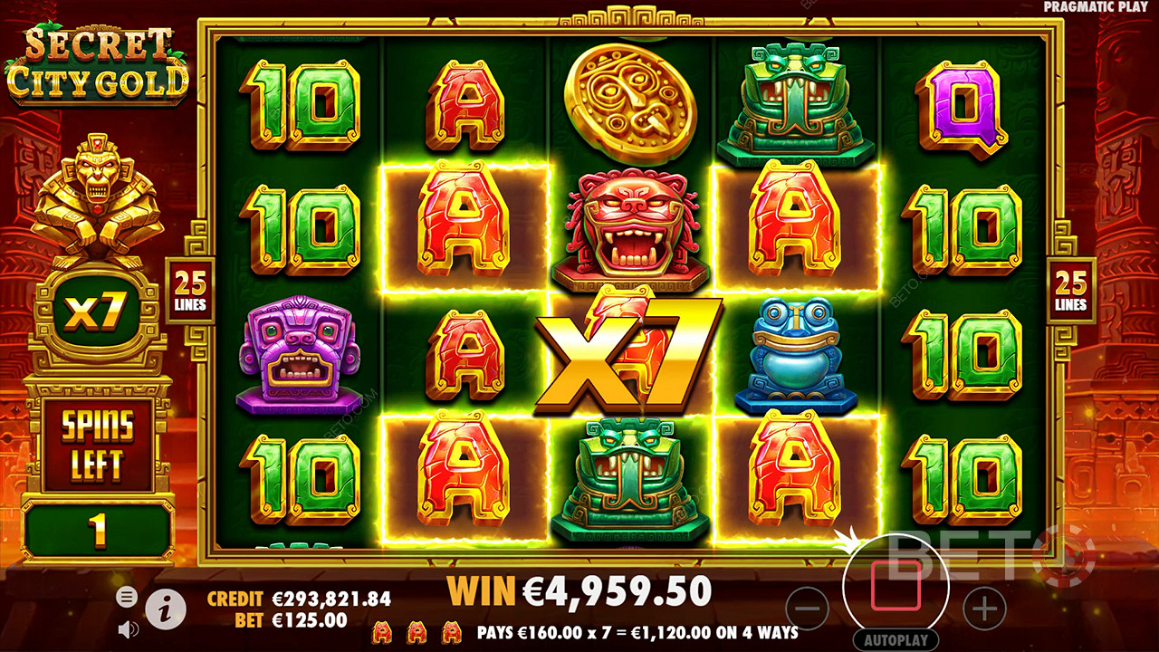 Secret City Gold Revue par BETO Slots