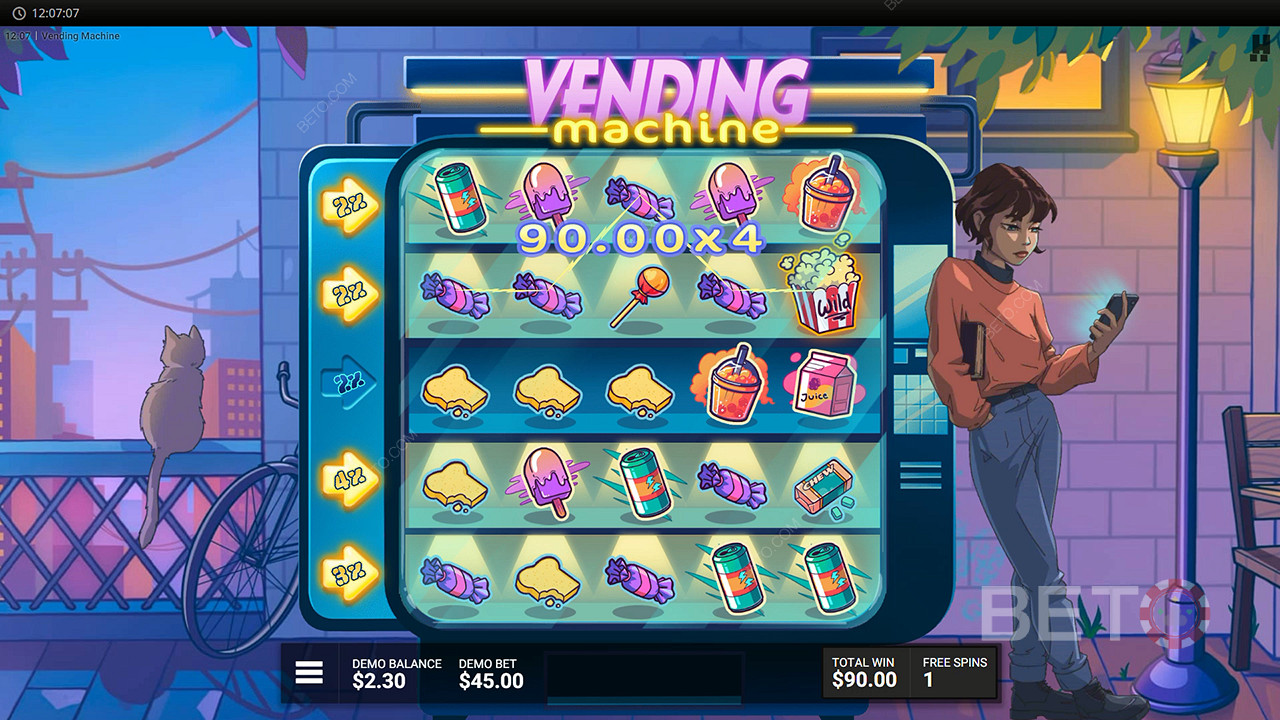 Vending Machine Review by BETO Slots