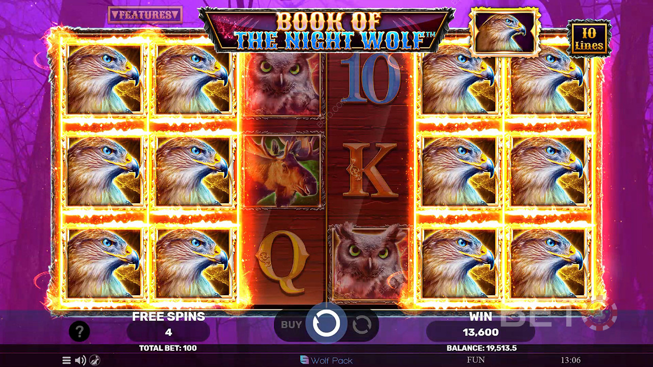 Book of the Night Wolf Jeu Gratuit