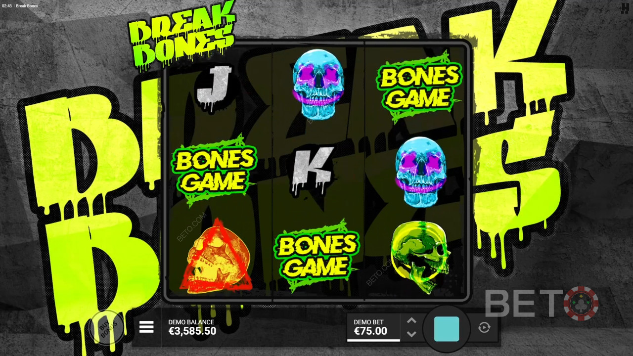 Break Bones Critique de BETO Slots