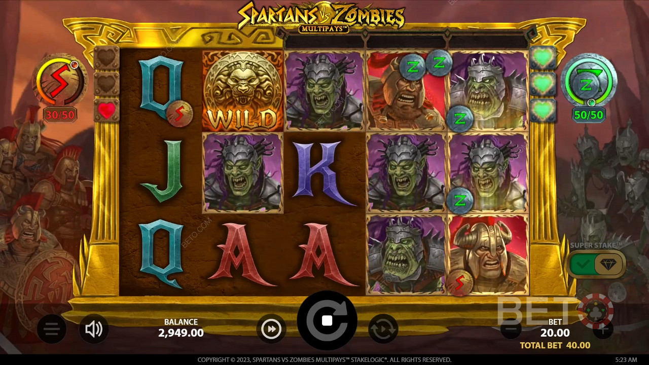 Spartans vs Zombies Jeu Gratuit