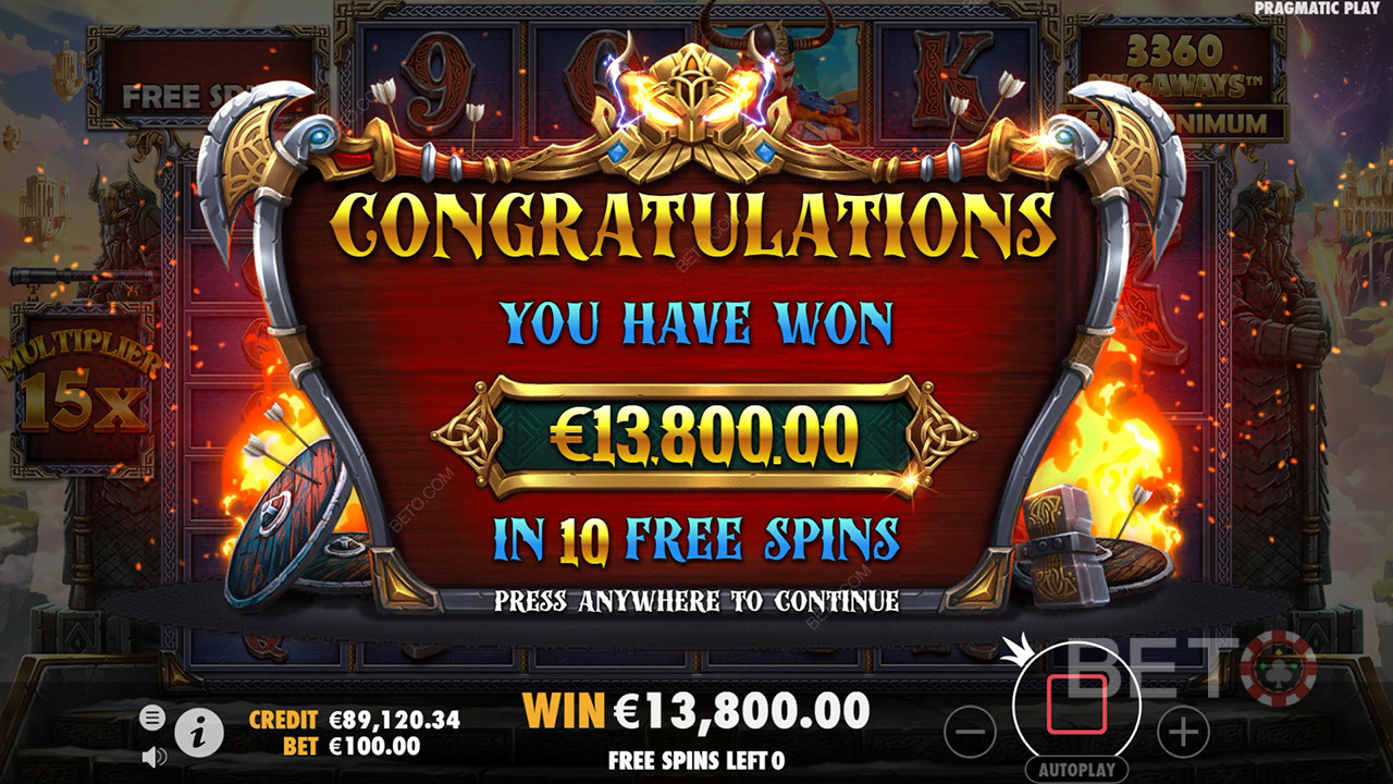 Fury of Odin Megaways Slot Machine - Notre Verdict