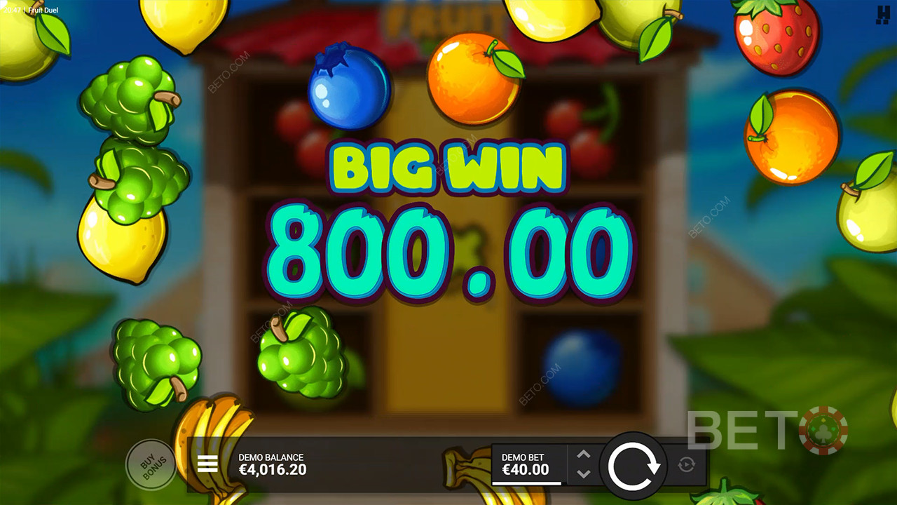 Fruit Duel Revue par BETO Slots