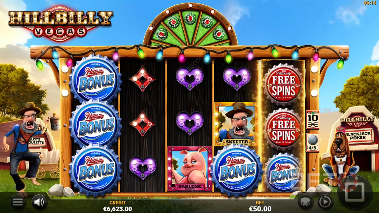 Hillbilly Vegas Revue par BETO Slots