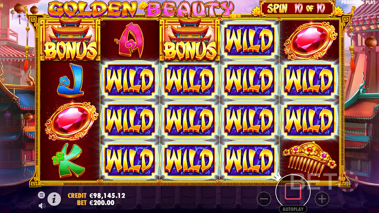 Golden Beauty Critique de BETO Slots