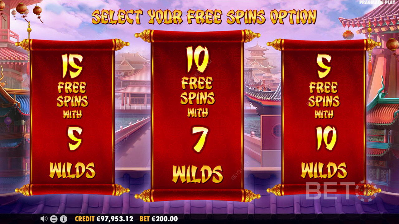 Les bonus expliqués dans Golden Beauty par Pragmatic Play