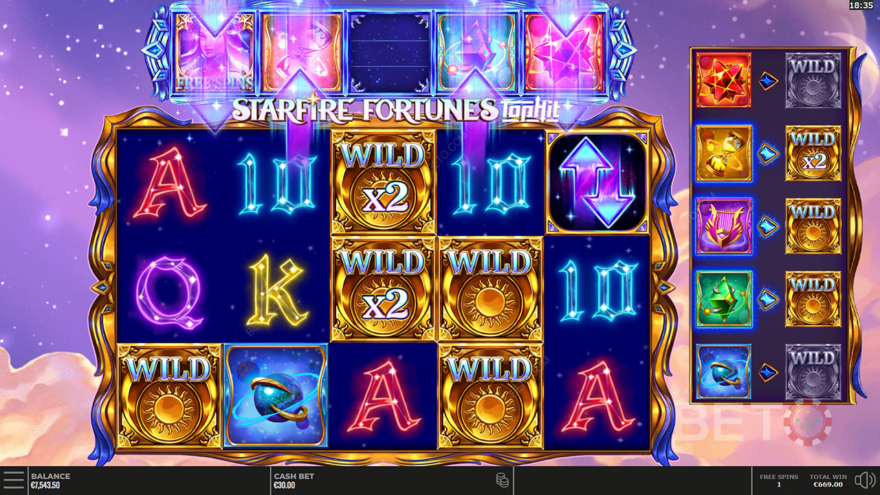 Starfire Fortunes  Jeu Gratuit