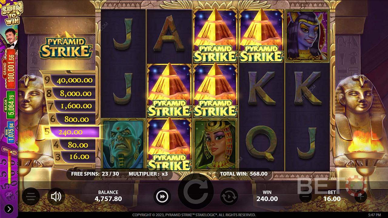 Pyramid Strike Jeu Gratuit