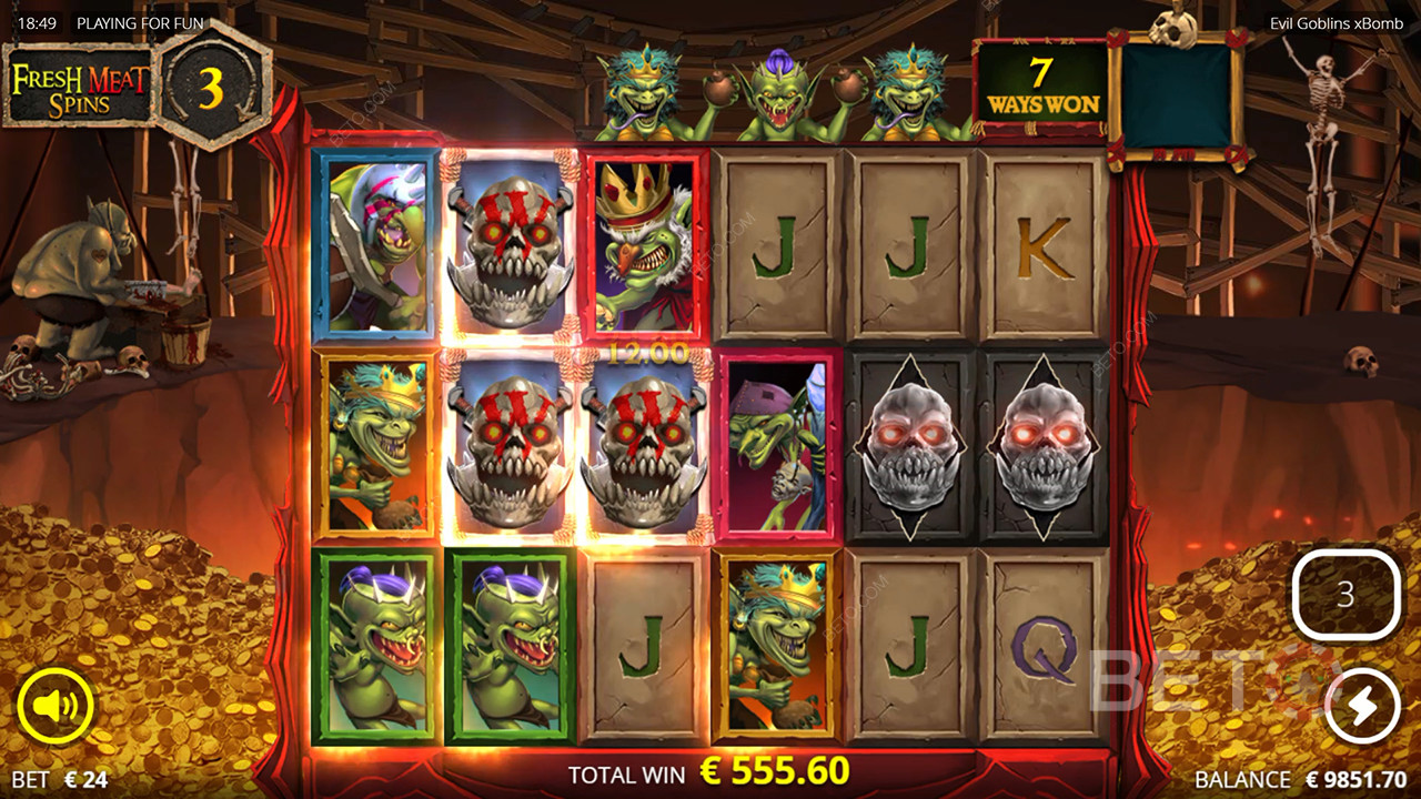 Evil Goblins Revue par BETO Slots