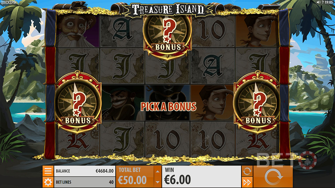 Treasure Island (Quickspin)  Jeu Gratuit