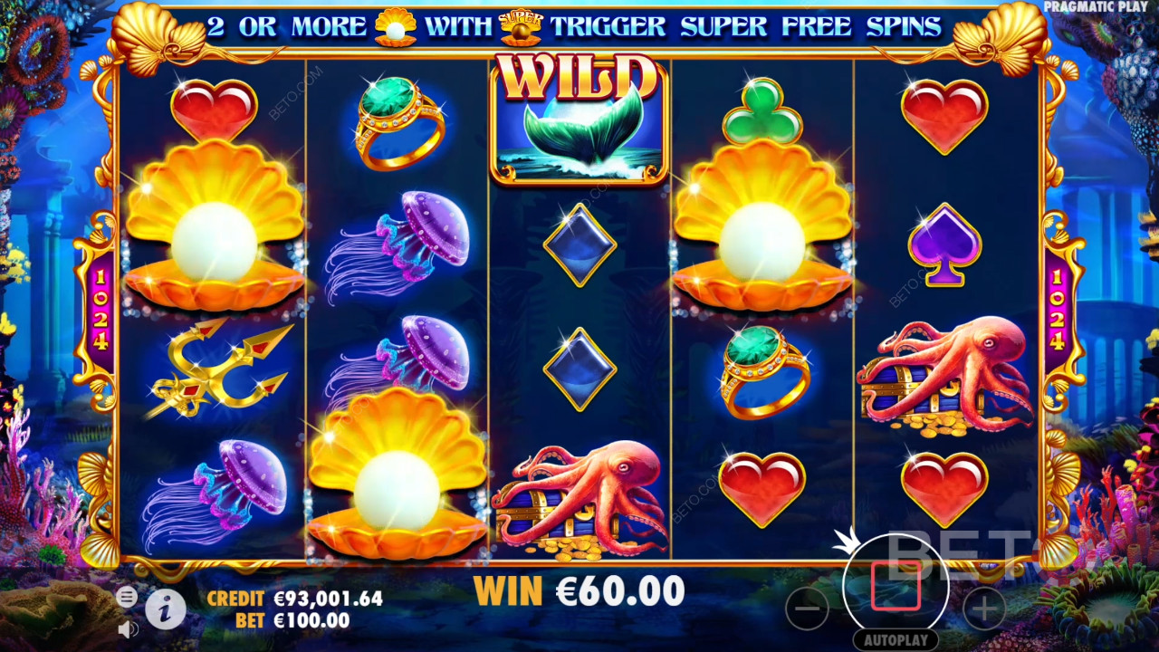 Queen of Atlantis Review par BETO Slots