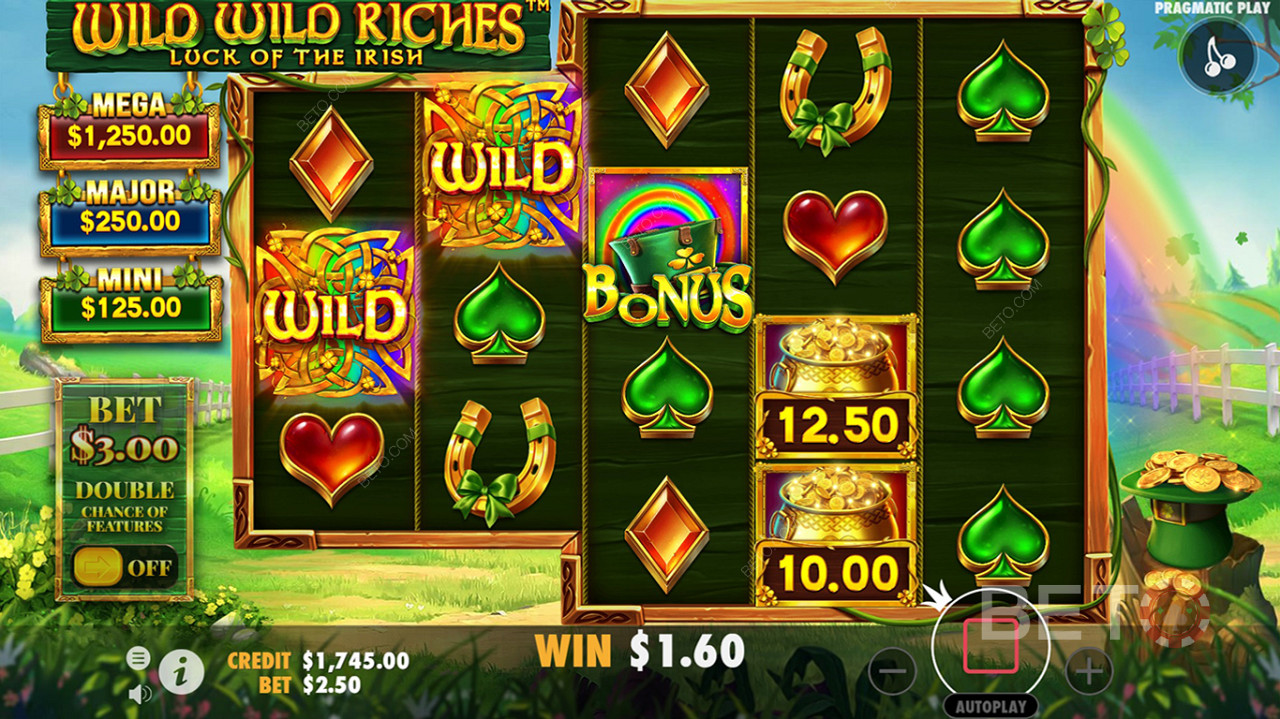 Obtenez les jokers pour gagner des montants excitants dans Wild Wild Riches.