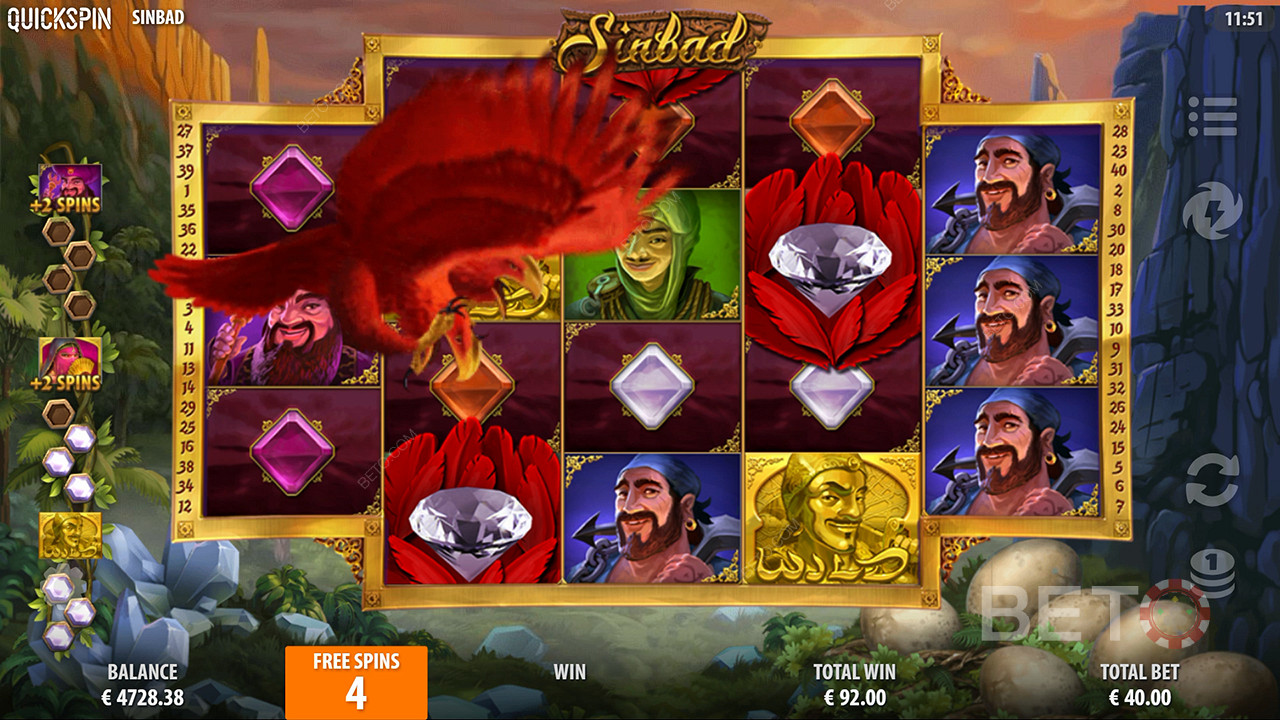Sinbad (Quickspin)  Jeu Gratuit