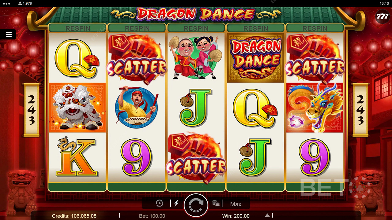 Dragon Dance Revue par BETO Slots