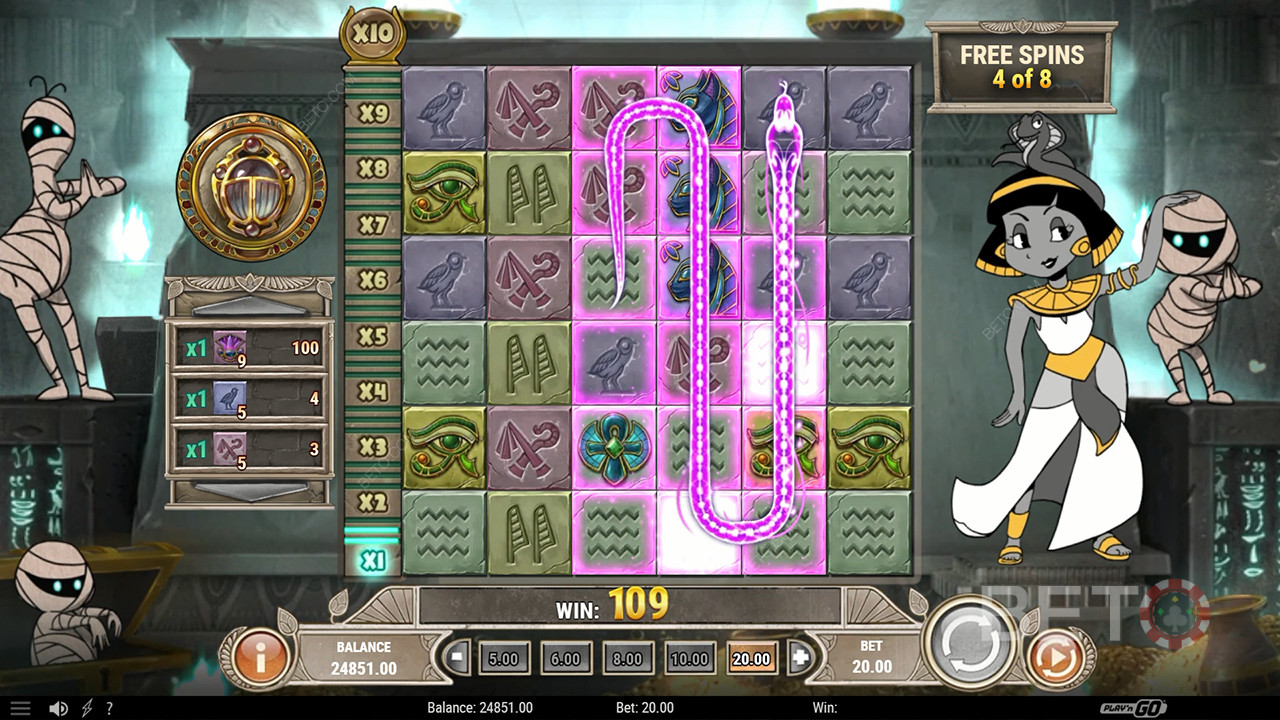Charlie Chance et la malédiction de Cléopâtre Revue par BETO Slots