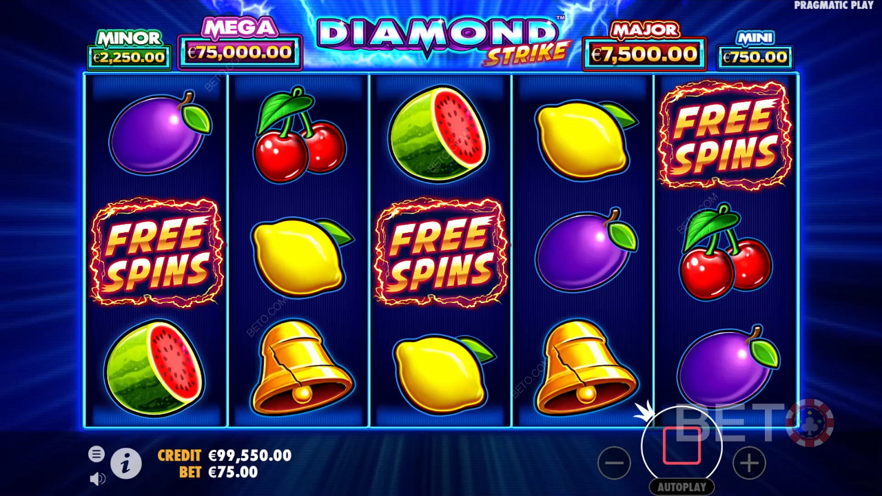 Machine à sous vidéo Diamond Strike - Verdict final