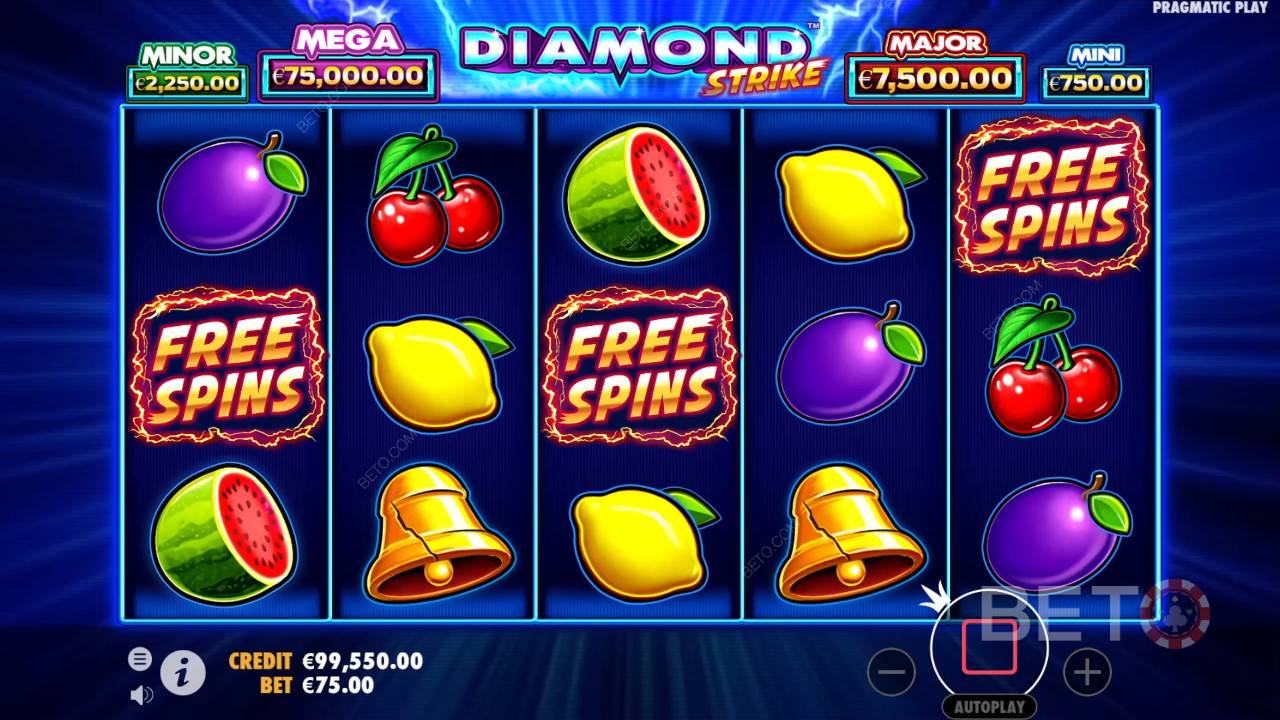 Diamond Strike Critique de BETO Slots
