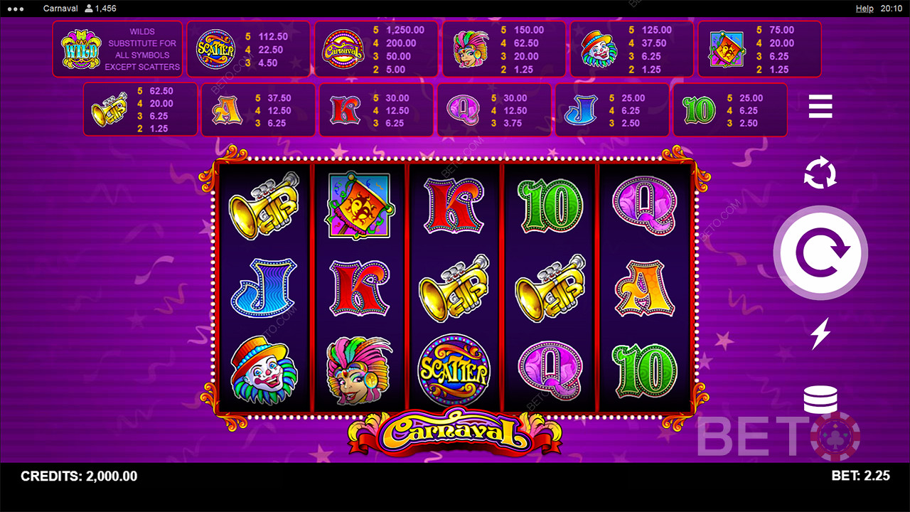 Carnaval Jeu Gratuit