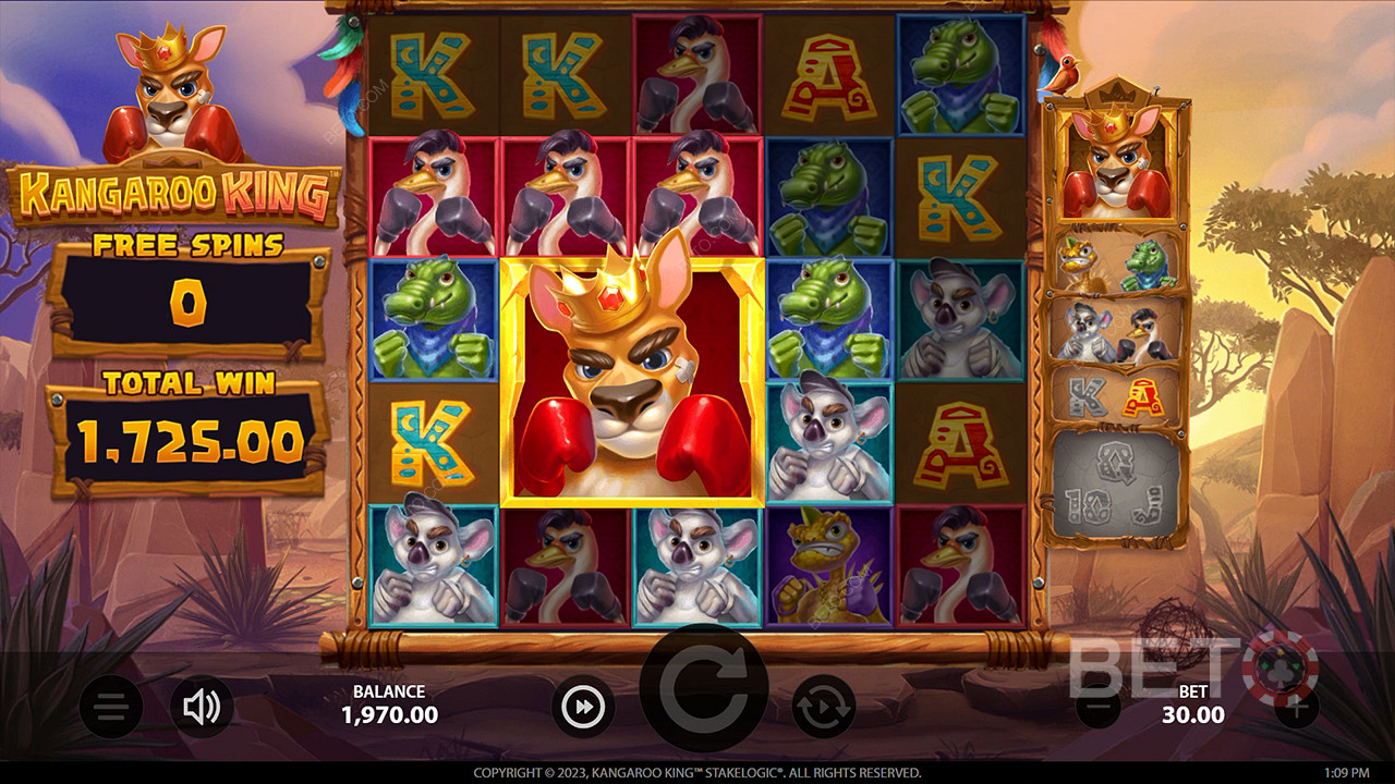 Kangaroo King  Jeu Gratuit