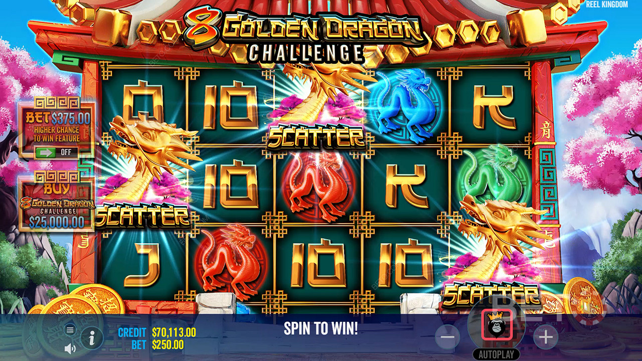 8 Golden Dragon Challenge  Jeu Gratuit