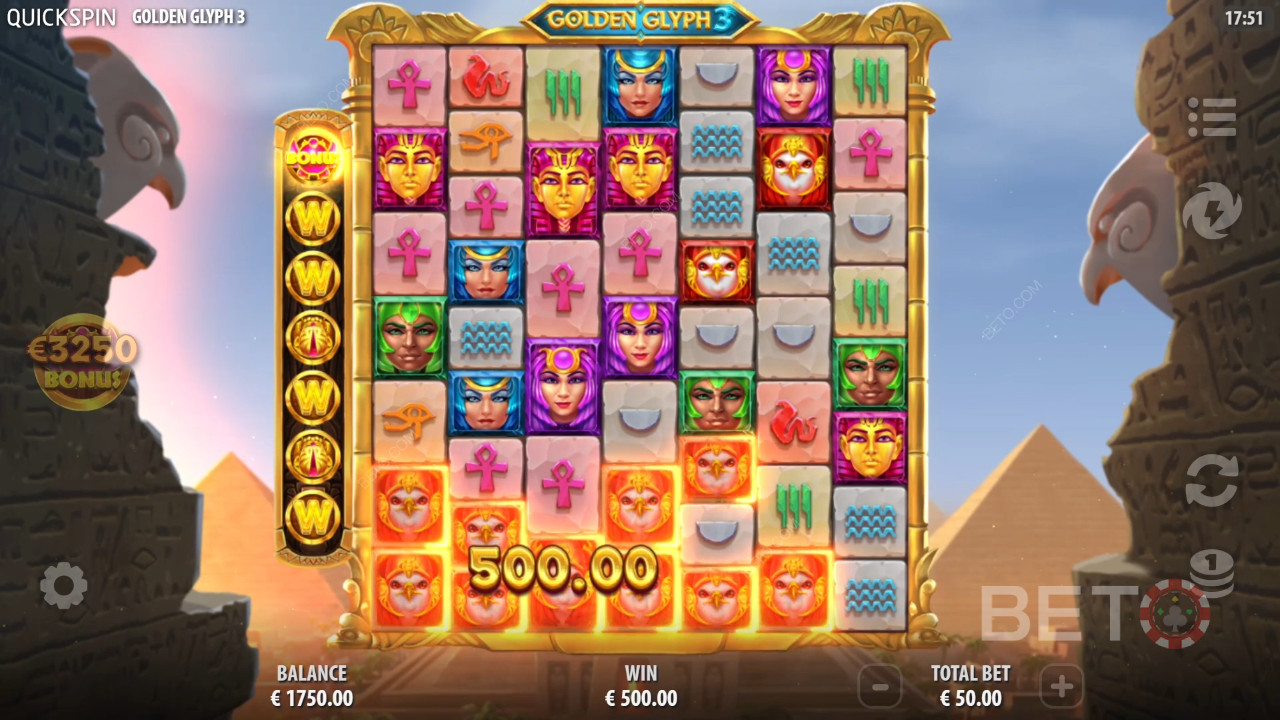 Golden Glyph 3 Commentaire de BETO Slots