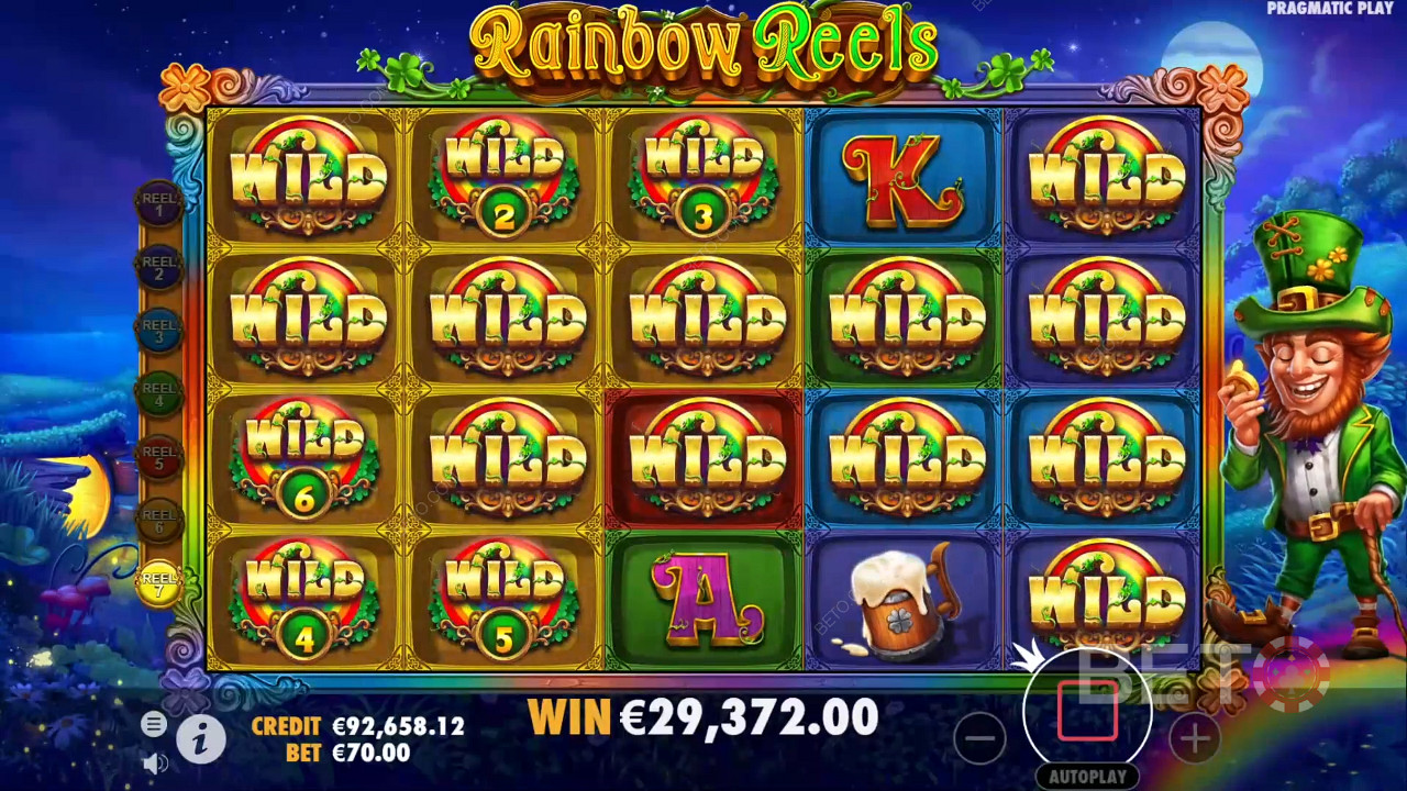 Rainbow Reels Critique de BETO Slots
