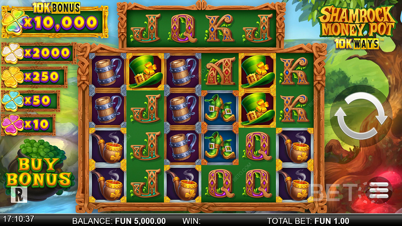 Shamrock Money Pot 10K Ways Jeu Gratuit