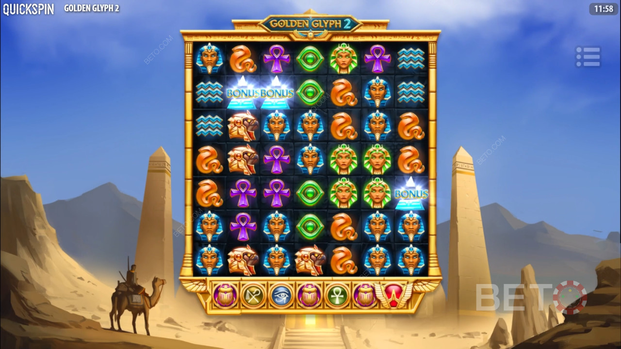 Golden Glyph 2 Commentaire de BETO Slots