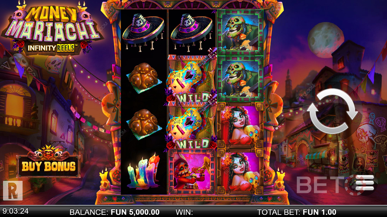 Money Mariachi Infinity Reels Jeu Gratuit