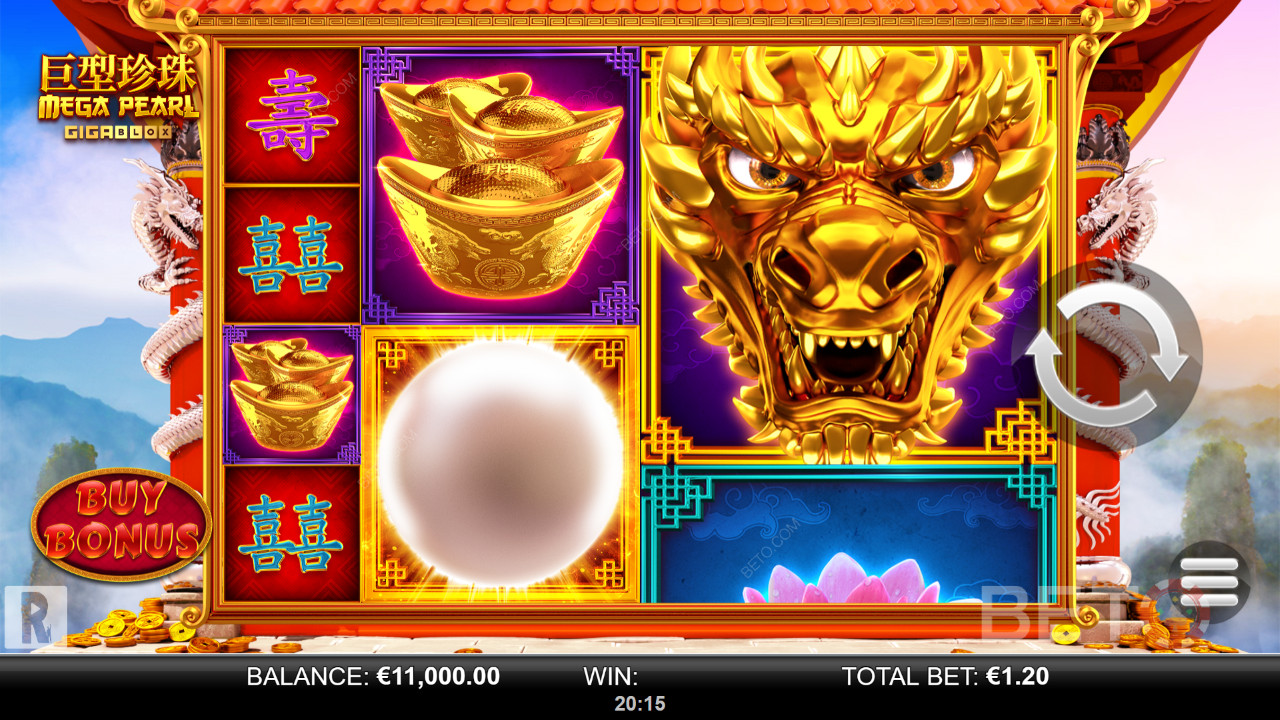 Megapearl Gigablox Revue par BETO Slots